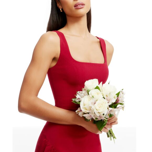 Dress The Population Women's DDRJ71-3053 Size XXL Garnet Charlene Dress NWT - Picture 4 of 12